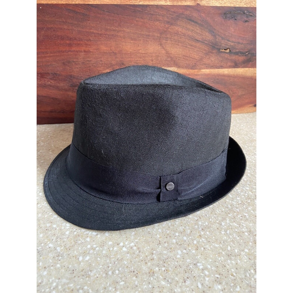 stetson fedora black‎ size small medium